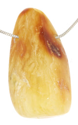Baltic Amber Gemstone Jewelry Necklace Pendant - Baltic amber #0223