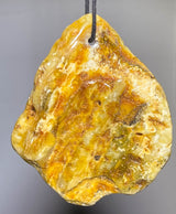 XL Bernstein Edelstein Schmuck Ketten Anhänger - baltic amber #6673