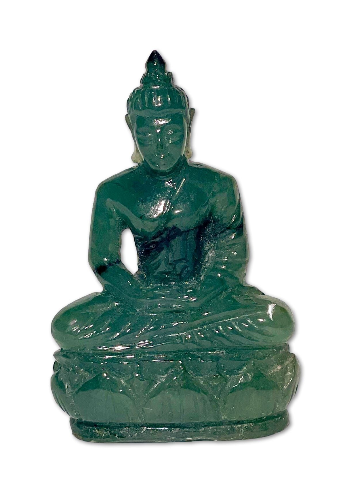 Buddha Figur aus Burma Jade - Handgeschnitzt - AAA Qualität #0045