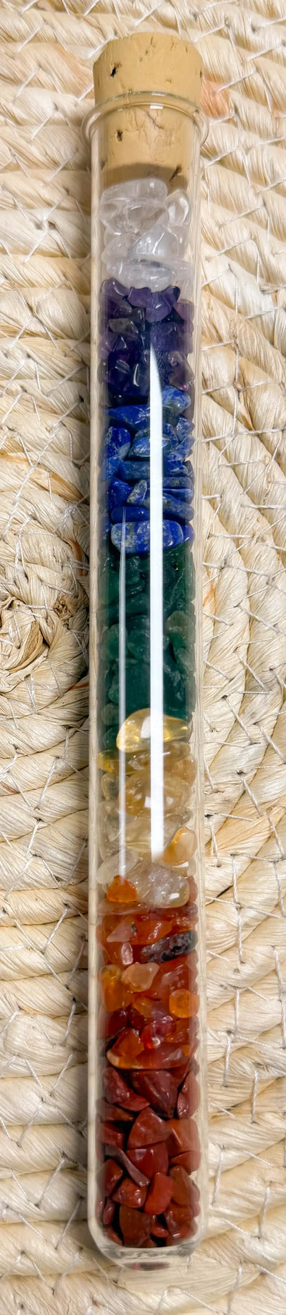 Edelsteinwasser Stab Chakra Mischung - Wassersteine - Wasser energetisieren - seelensteinchen
