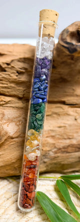 Edelsteinwasser Stab Chakra Mischung - Wassersteine - Wasser energetisieren - seelensteinchen