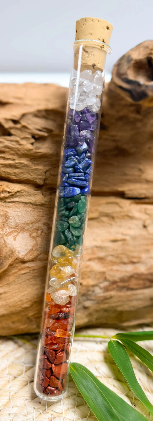 Edelsteinwasser Stab Chakra Mischung - Wassersteine - Wasser energetisieren - seelensteinchen