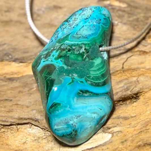 chrysokoll-malachit-edelstein-trommelstein-schmuck-ketten-anhaenger-heilstein-180926