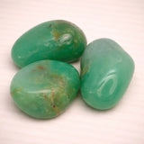 Chrysopras - Edelstein - Trommelstein - Handschmeichler - A Qualität #6171 - seelensteinchen