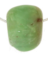 Chrysopras Trommelstein Edelstein Schmuck Ketten Anhänger - A Qualität #991