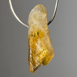 Citrine Rough Gemstone Jewelry Necklace Pendant - A Quality #5373 - seelensteinchen