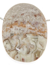 Crazy Lace Achat Trommelstein Edelstein Schmuck Ketten Anhänger - A Qualität #5741