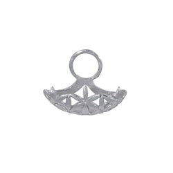Donutverzierung - Donuthalter Blume 925er Silber für Donut 30mm #ms0104