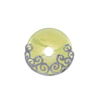 Donutverzierung - Donuthalter Paisley 925er Silber für Donut 30mm #ms0102