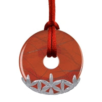 Donutverzierung - Donuthalter Blume 925er Silber für Donut 40mm #ms0105