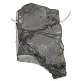 Edelschungit Trommelstein Edelstein Schmuck Ketten Anhänger - A Qualität #0081