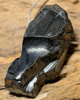 Edelschungit Trommelstein Edelstein Schmuck Anhänger - A Qualität #6868 - seelensteinchen