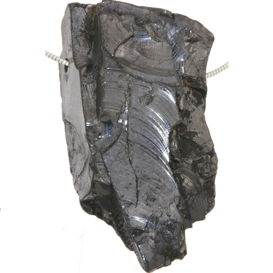 Edelschungit Trommelstein Edelstein Schmuck Anhänger - A Qualität #5451