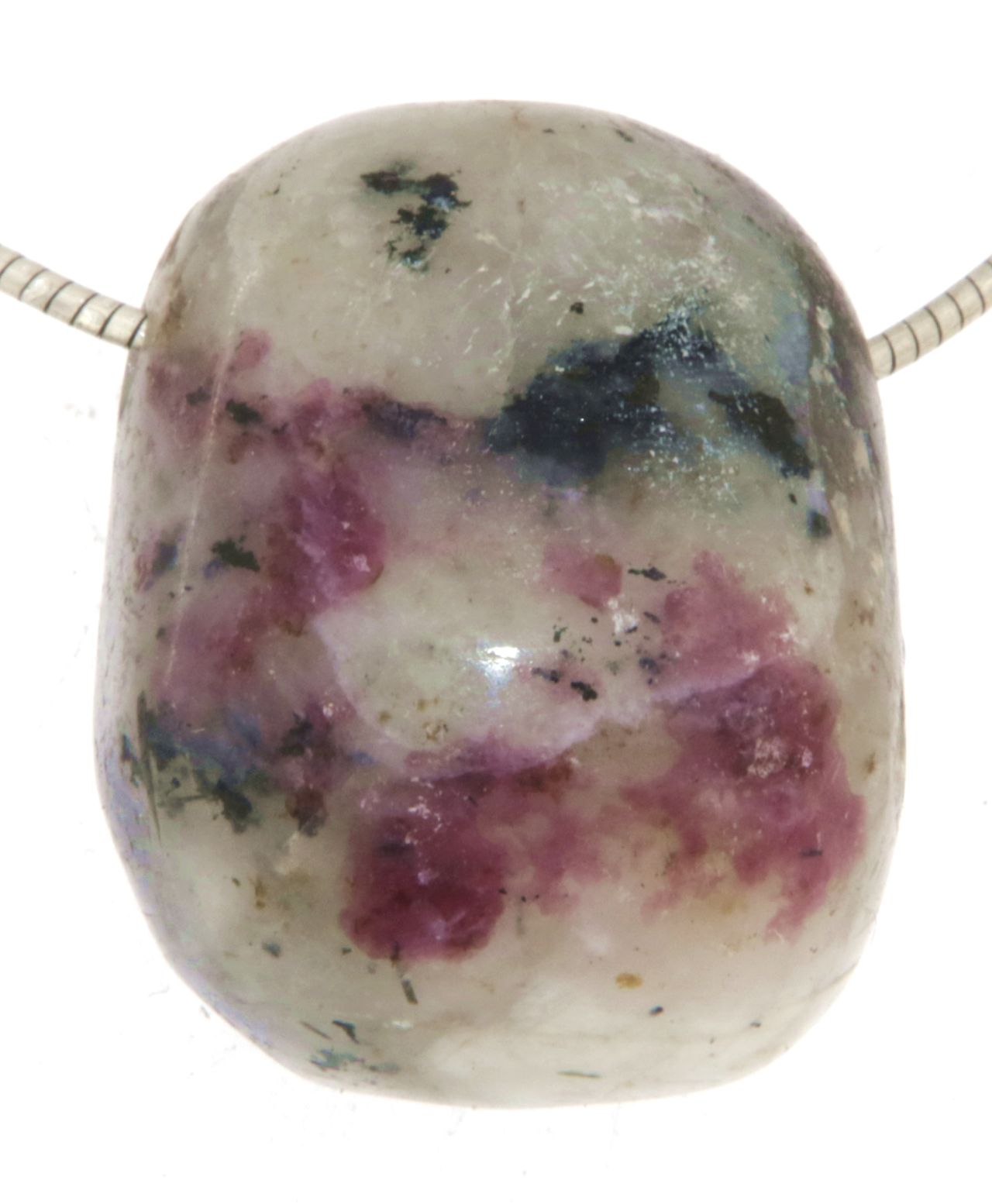 Eudialyt Trommelstein Edelstein Schmuck Ketten Anhänger - A Qualität - #5326