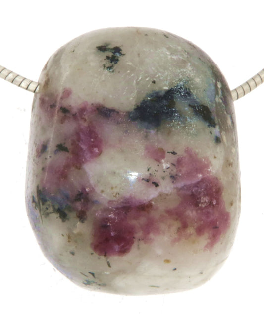 Eudialyt Trommelstein Edelstein Schmuck Ketten Anhänger - A Qualität - #5326