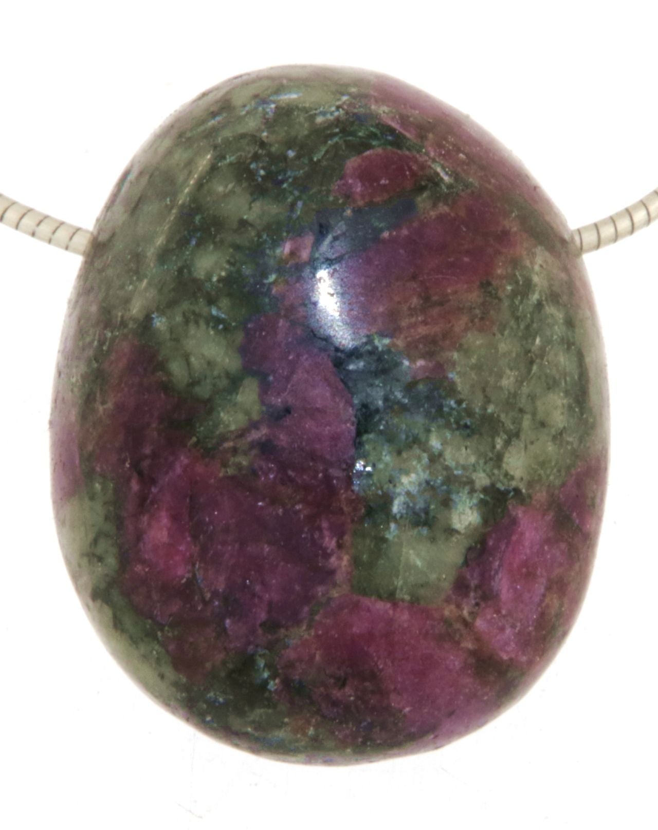 Eudialyt Trommelstein Edelstein Schmuck Ketten Anhänger - A Qualität - #5325