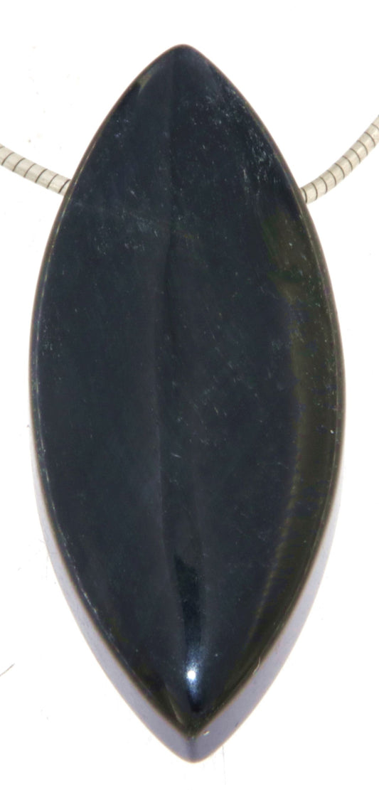 Falkenauge Navetten Schmuck Ketten Anhänger - Edelstein - Trommelstein - A Qualität #2534