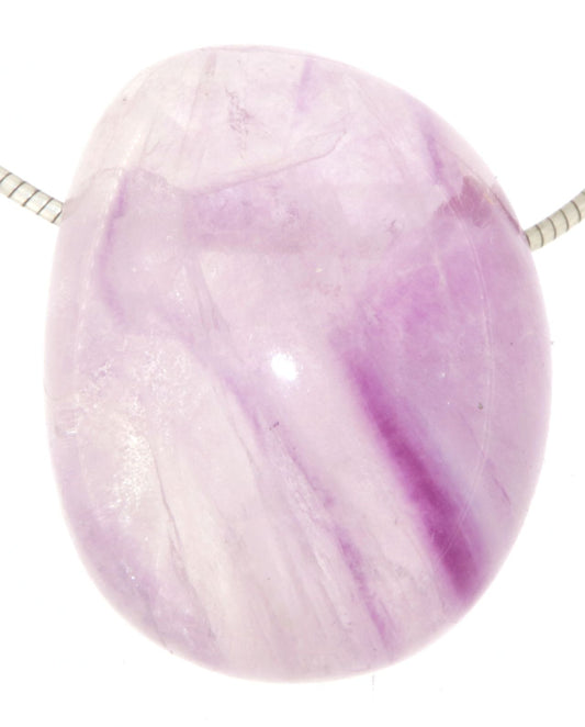 Regenbogen Fluorit Trommelstein Edelstein Schmuck Ketten Anhänger - #5515