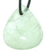 Fluorit grün Cabochon Edelstein Schmuck Ketten Anhänger - A Qualität #6140