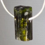 grüner Turmalin - Verdigolith Schmuck Trommelstein Ketten Anhänger - Edelstein A Qualität #7167 - seelensteinchen