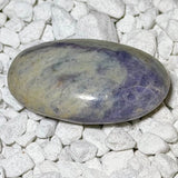 Esteatita de Hackman - Piedra de tacto - Piedra de reposo - Piedra de masaje 58 g, pulida - Calidad especial #6807