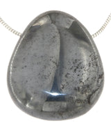 Hämatit Trommelstein Edelstein Schmuck Ketten Anhänger - A Qualität #7057