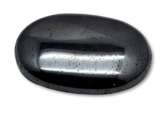 Hämatit Seifenstein Edelstein A Quali. XL - Massage 7x5x2cm