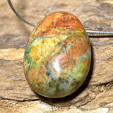 Noble Harlequin stone pendant from Tyrol - Gemstone A quality #5060