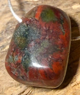 Heliotrop Trommelstein Edelstein Schmuck Ketten Anhänger - A Qualität #0155 - seelensteinchen