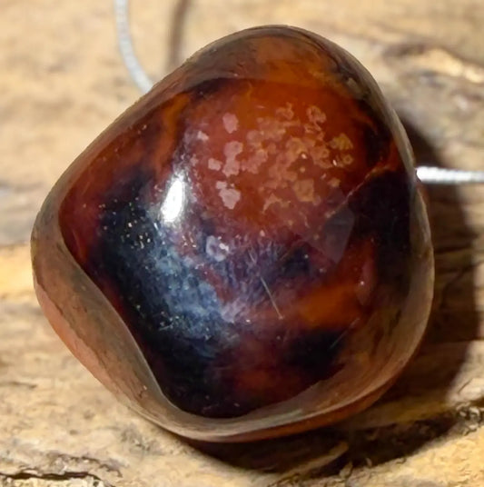 Sonderqualität Karneol Trommelstein Edelstein Schmuck Anhänger - A Qualität #0269 - seelensteinchen