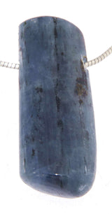 Kyanit / Disthen Trommelstein Edelstein Schmuck KettenAnhänger - A Qualität #6547