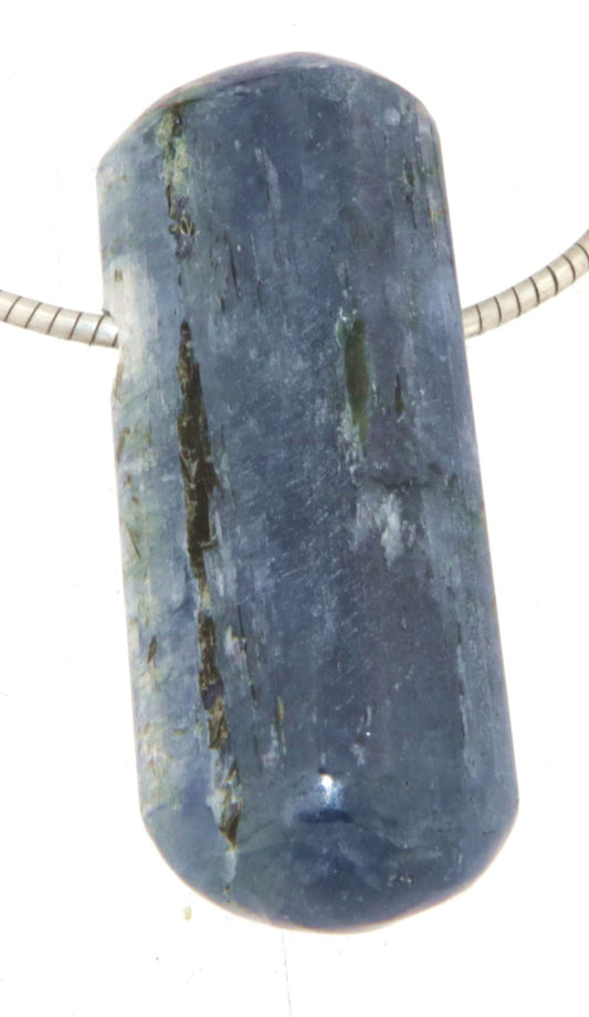 Kyanit - Disthen Trommelstein Edelstein Schmuck Ketten Anhänger - A Qualität #2587
