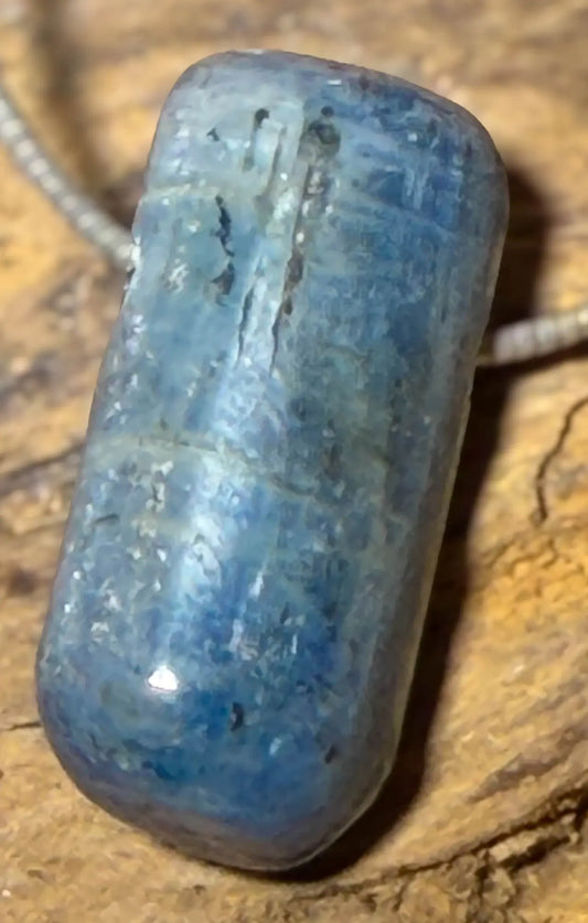 Kyanit / Disthen Trommelstein Edelstein Schmuck Anhänger - A Qualität #2709 - seelensteinchen