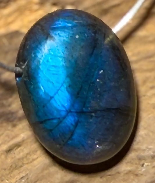 Labradorit Trommelstein Edelstein Schmuck Ketten Anhänger - A Qualität #0058 - seelensteinchen