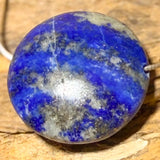 Lapis Lazuli / Lapislazuli Trommelstein Edelstein Schmuck Ketten Anhänger - A Qualität #0227