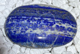 Lapislazuli Seifenstein - Handschmeichler - Auflagestein - Massagestein - 82g, poliert #6746