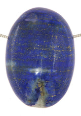 Lapis Lazuli / Lapislazuli Trommelstein Edelstein Schmuck Anhänger - A Qualität #5262