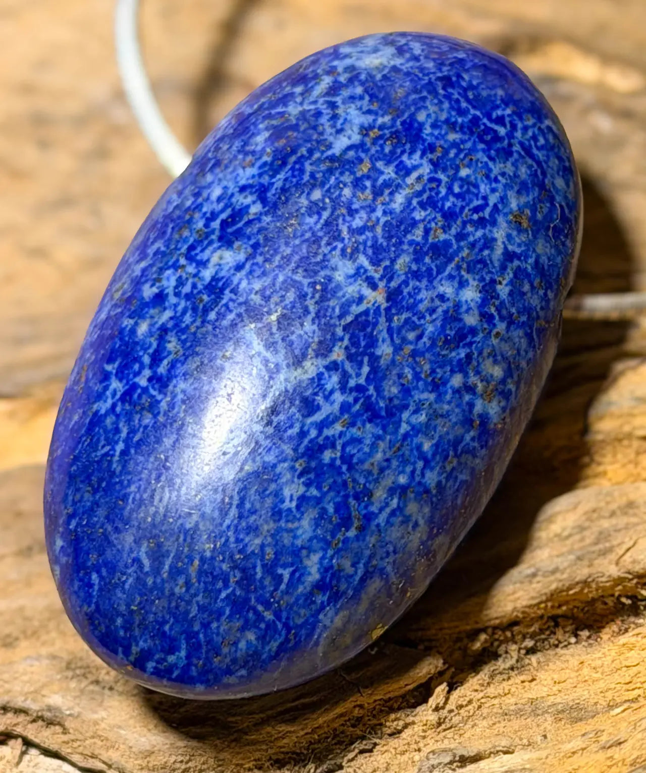 Lapislazuli Trommelstein Edelstein - Schmuck - Anhänger - A Qualität #0290 - seelensteinchen