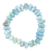 Larimar Nugget Edelstein Schmuck Armband - Atlantisstein #6447