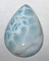 edler Larimar Cabochon Trommelstein Edelstein - A Qualität #6339