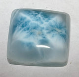 Larimar Handschmeichler - Cabochon - Trommelstein Edelstein - A Qualität #6343