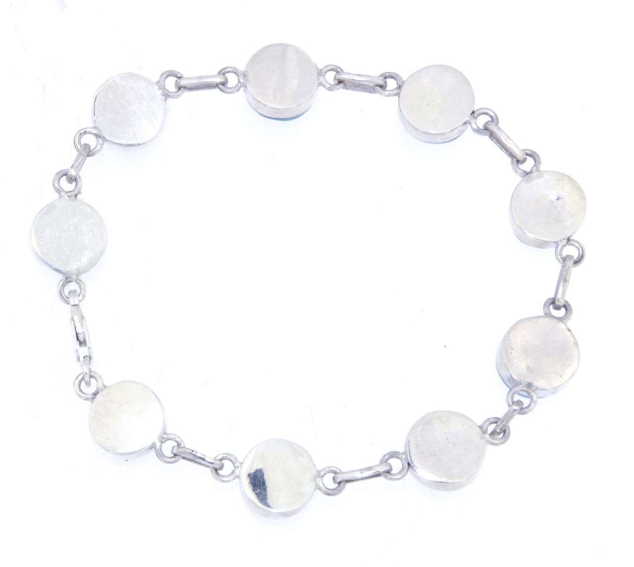 Larimar Silberarmband Edelstein Armband - Atlantisstein #6479