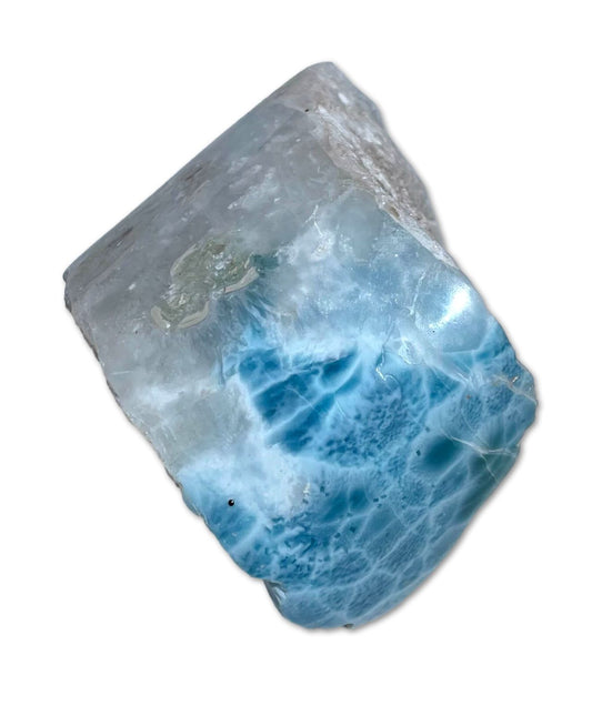 Larimar Rohstein - 194g - Handschmeichler - Mineralien - Edelstein - A Qualität #6433