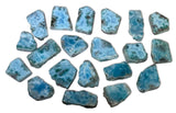 20 x Larimar Scheibe - Slabs - Handschmeichler - Auflagestein - Trommelstein - Mineralien - Edelstein - A Qualität #6362
