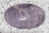 Piedra de jabón de lepidolita - Piedra para frotar - Piedra para colocar - Piedra de masaje 113g, pulida - Calidad especial #6797
