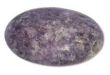 Lepidolith Seifenstein - Handschmeichler - Auflagestein - Massagestein 145g, poliert - Sonderqualität #6796