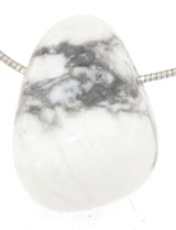 Magnesit Trommelstein Edelstein Schmuck Ketten Anhänger - A Qualität #6512