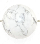 Colgante de bola de magnesita de 20 mm - Colgante de collar de piedra rodada - Calidad A de gema #5991
