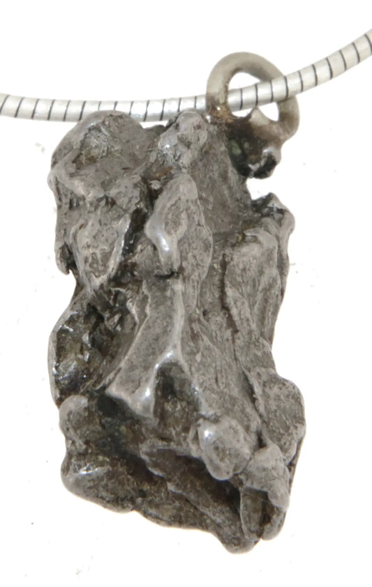 Meteorit - Campo del Cielo - Trommelstein Edelstein Anhänger - A Qualität #6382