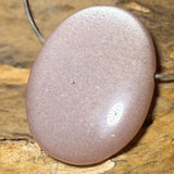 Mondstein Trommelstein Edelstein Schmuck Ketten Anhänger - A Qualität #3088 - seelensteinchen